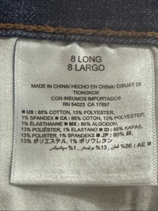 Old Navy Women's Dark Indigo Stretch Skinny Jeans - Picture 3 of 5